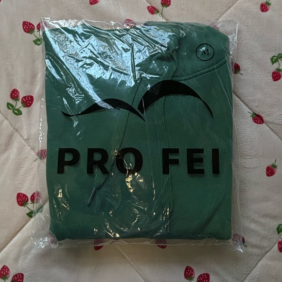 HOODIE GREEN , PRO FEI , SIZE MEDIUM - Picture 3 of 4